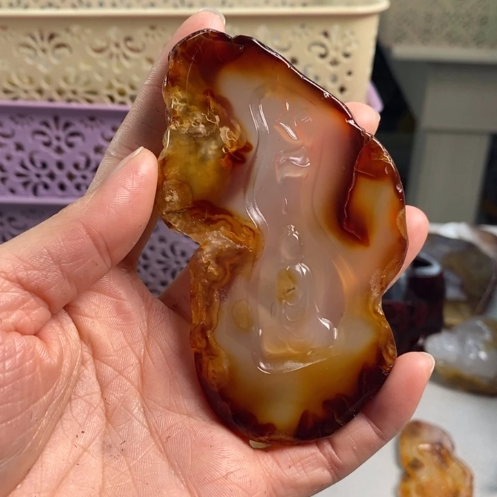 玛瑙/玉髓吊坠(不含链)未镶嵌