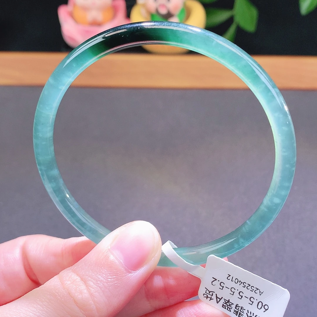 翡翠未镶嵌手镯天然翡翠