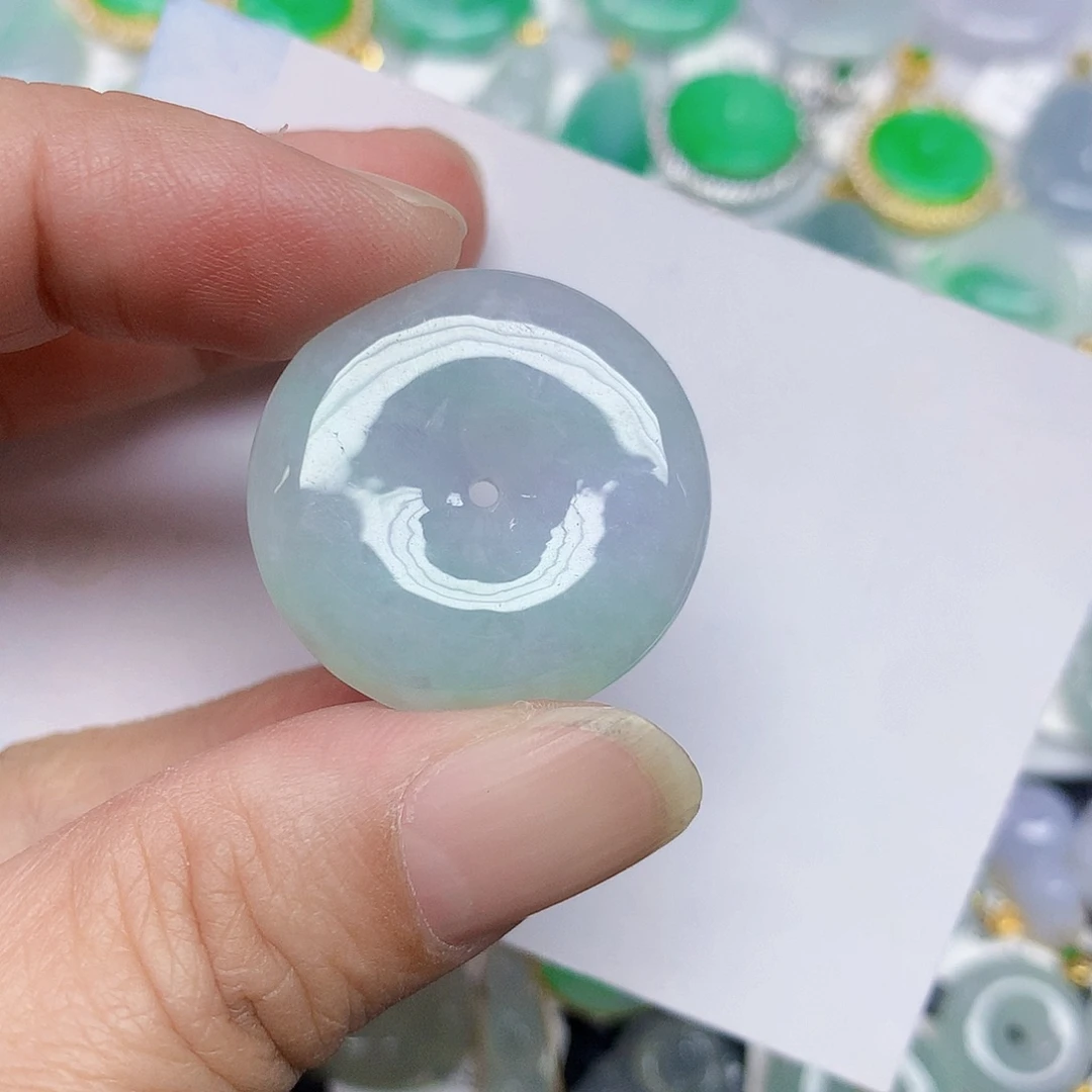 翡翠未镶嵌颈饰355677