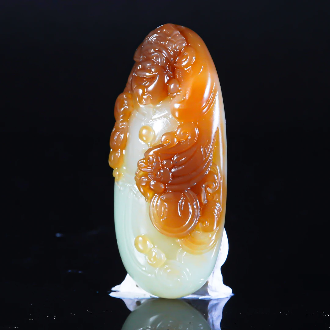 LOT.019和田玉巧雕财财X1248