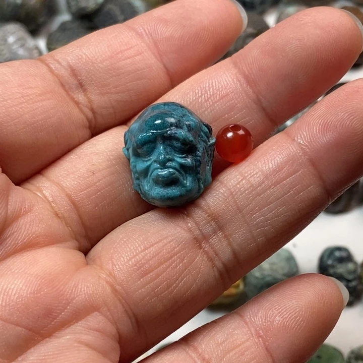 南红玛瑙未镶嵌颈饰