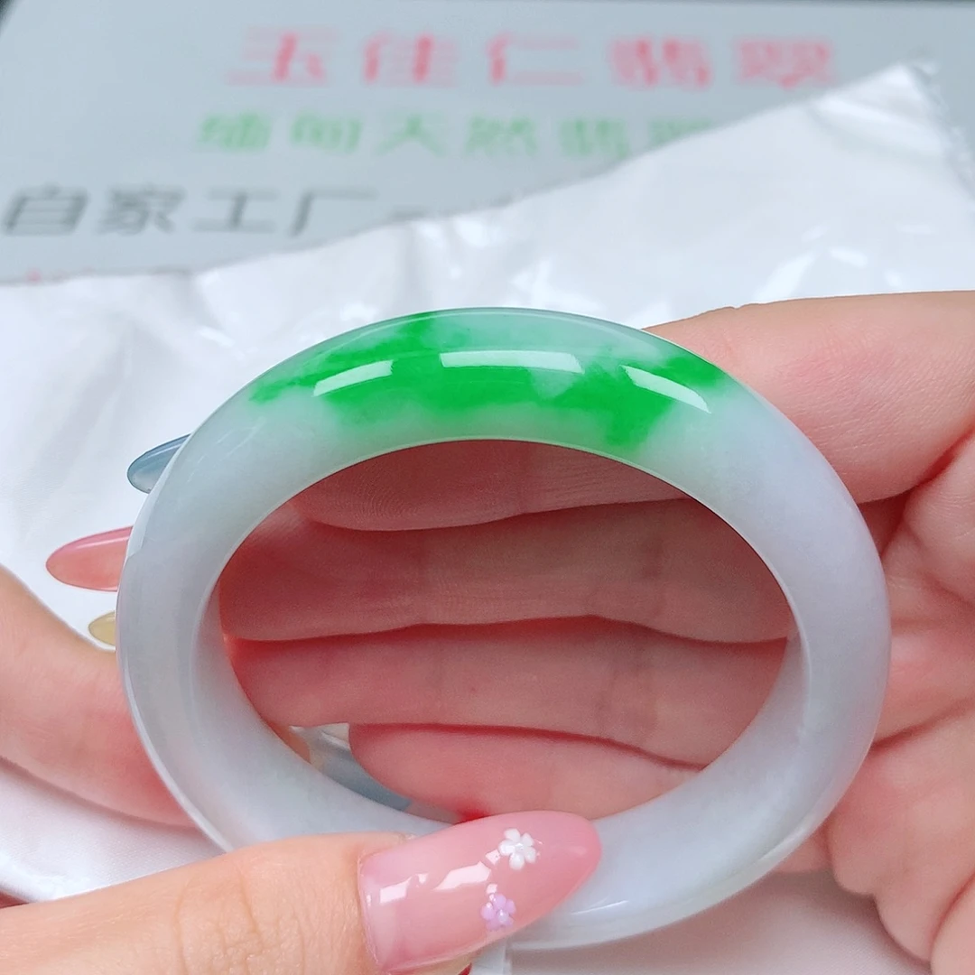 翡翠手镯未镶嵌51 51 51