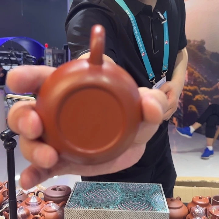 幸***福紫砂茶杯全手朱泥西施 170CC