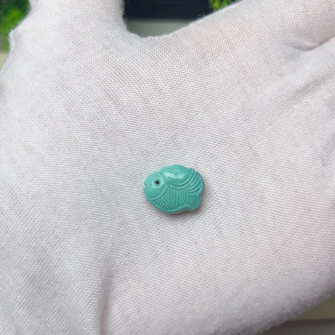 绿松石合金吊坠(不含链)