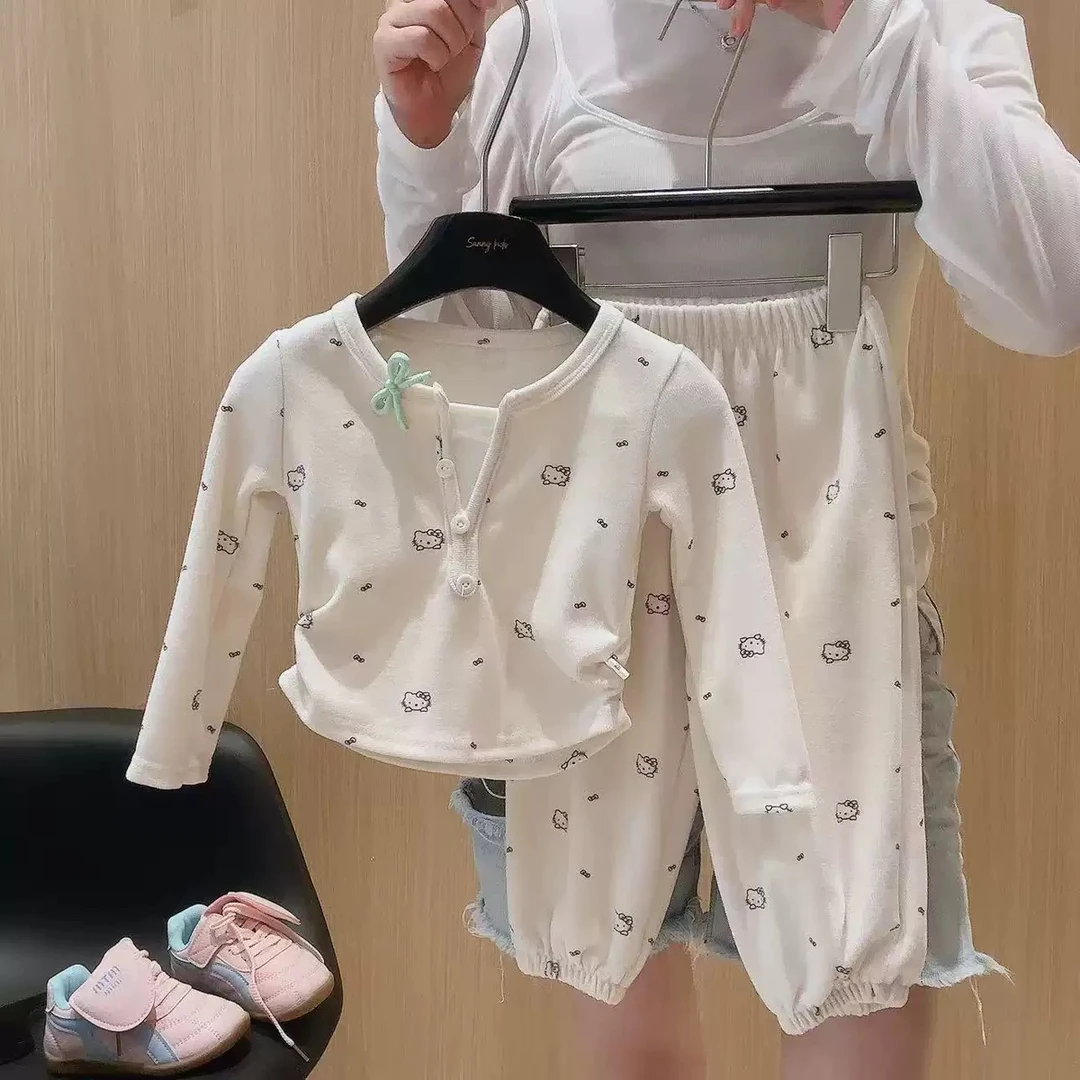 JQ婴童 超好穿女宝糯米绒两件套