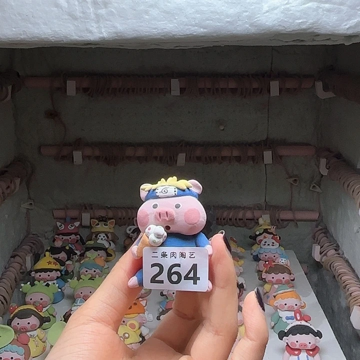 摆件S**g景德镇陶瓷猪小妹猪猪猪