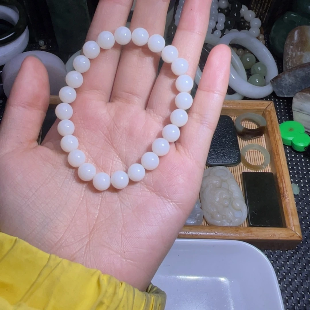 未镶嵌和田玉珠宝半成品17