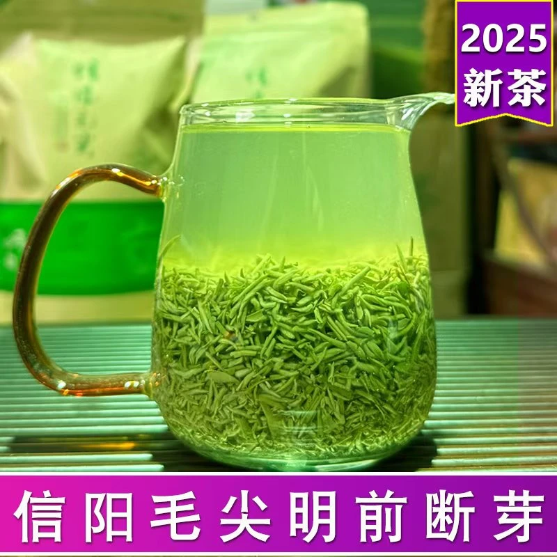2025明前米芽末好喝毛尖信阳毛尖风针断芽兰花信阳毛尖新茶茶叶