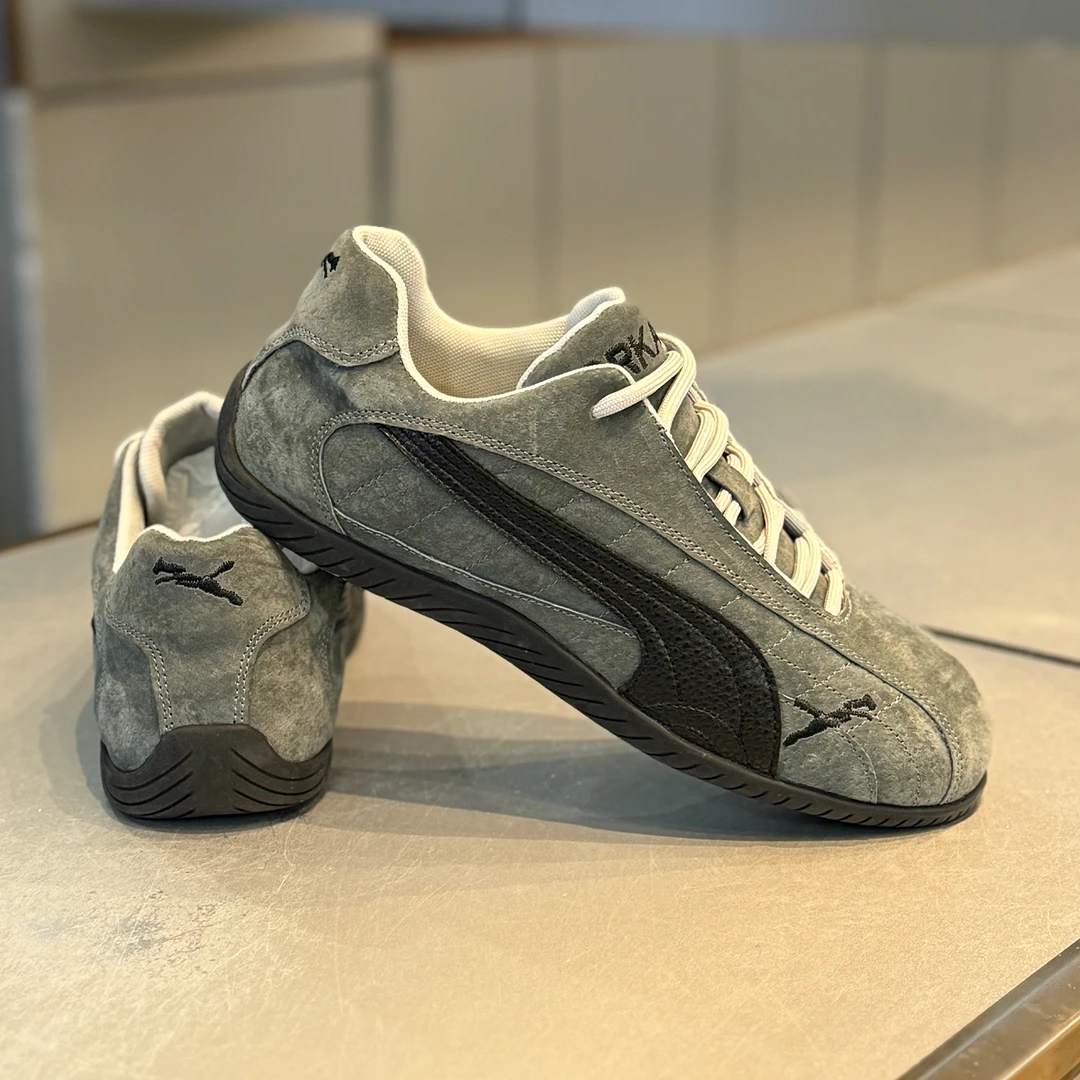 时尚复古休闲鞋男2025秋季款磨砂皮低帮软底阿甘鞋潮流百搭男鞋