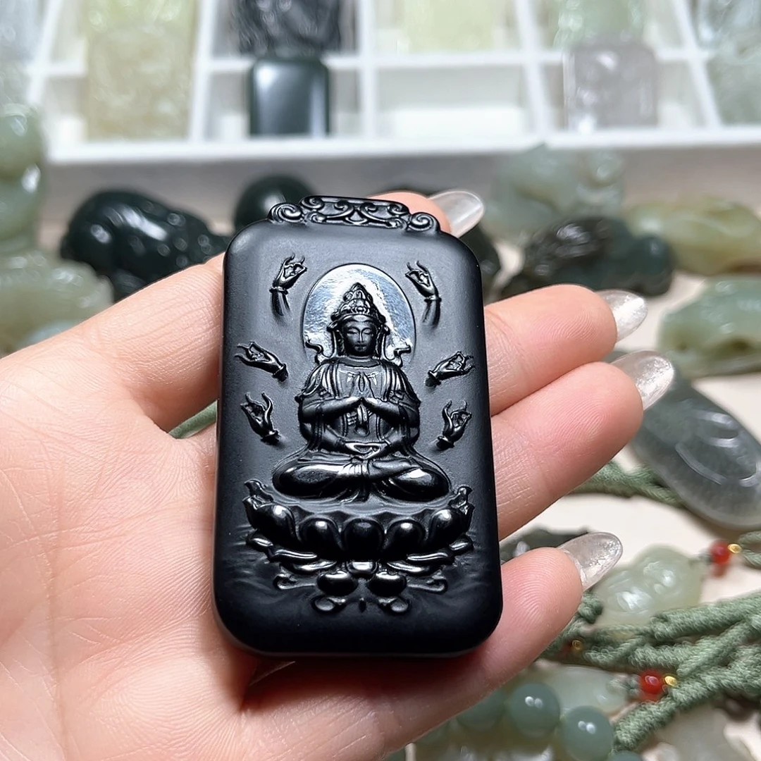 和田玉未镶嵌挂件鼎****陈