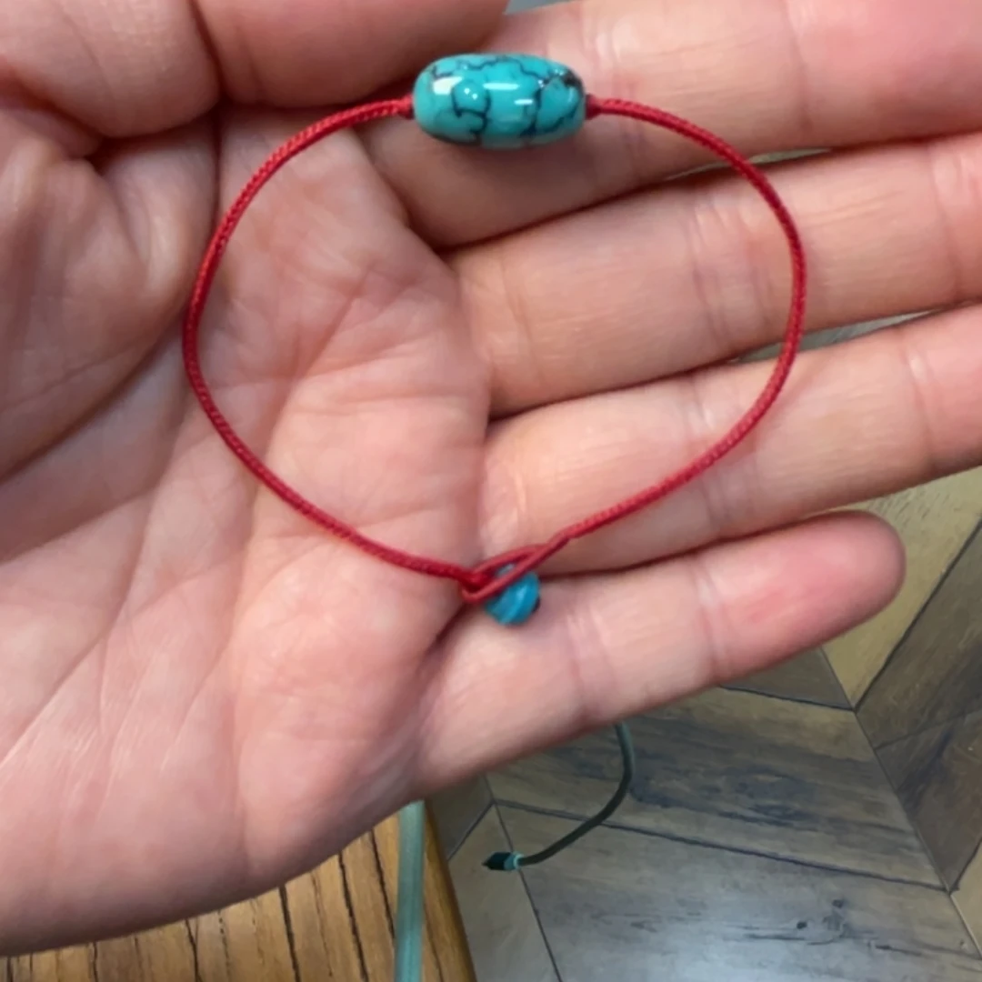 @***怡绿松石未镶嵌手绳