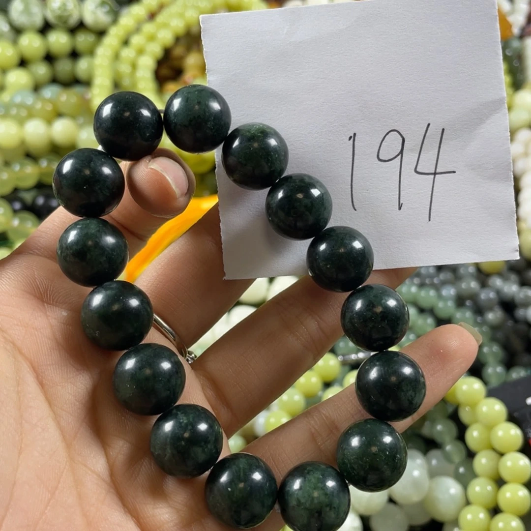 蛇纹石玉未镶嵌手串