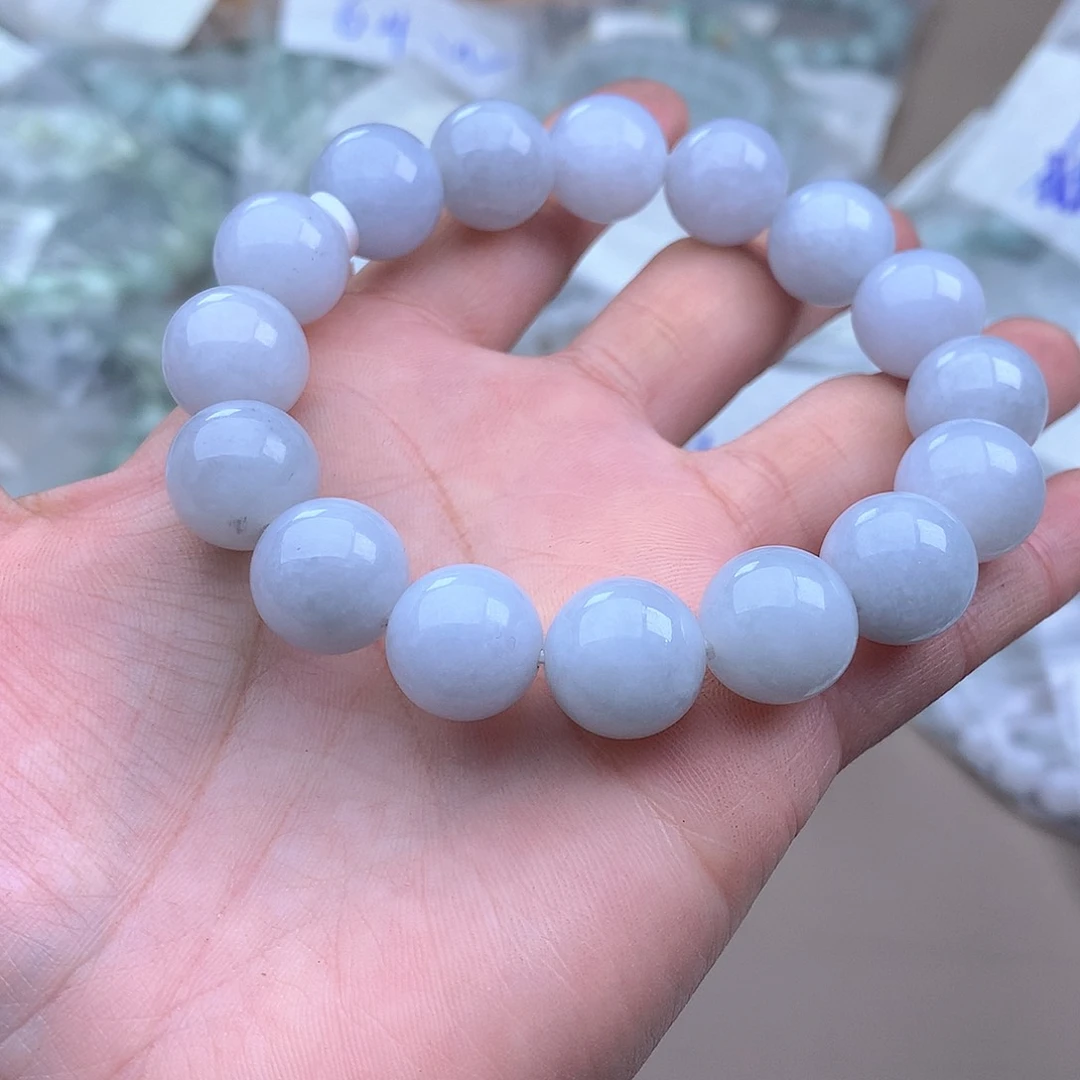 未镶嵌手串定制翡翠