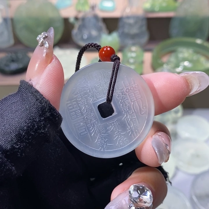 岫玉吊坠未镶嵌吊坠