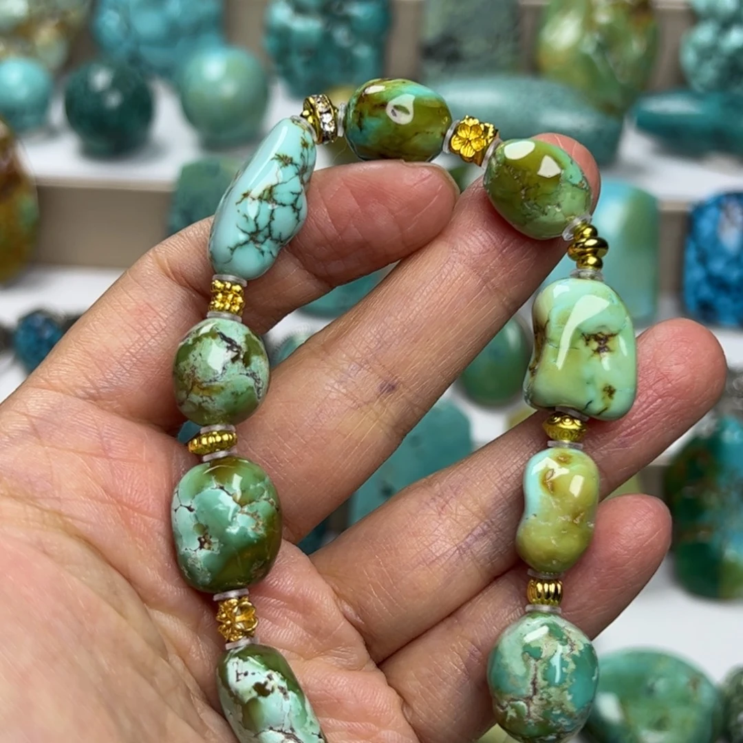 绿松石未镶嵌天然原矿绿松石