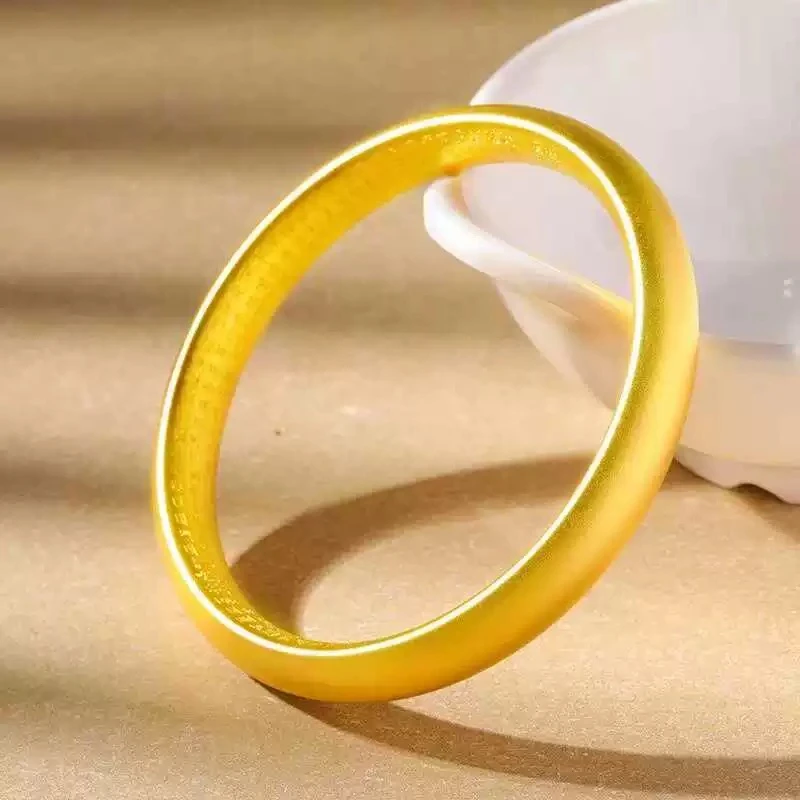 足银手镯 足银手镯  泥鳅背心经足银闭口手镯传承999