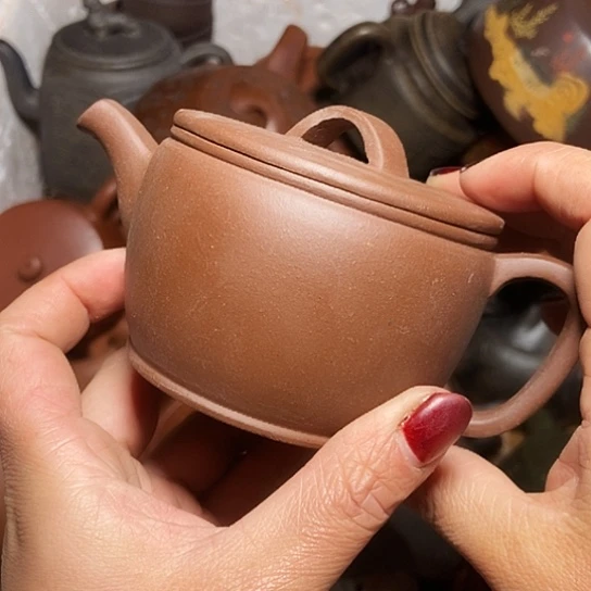 全手手工制作宜兴紫砂壶