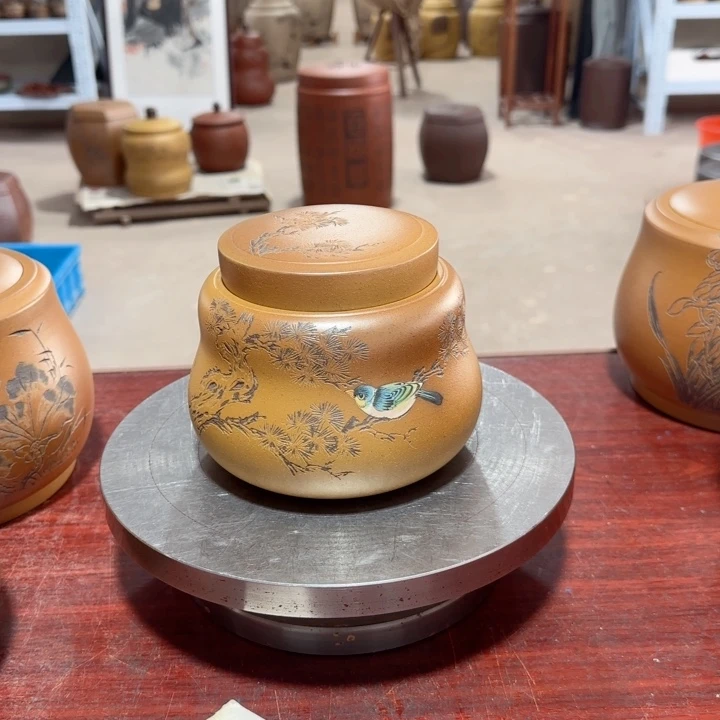 紫砂茶叶罐。。。。。。。。。。。