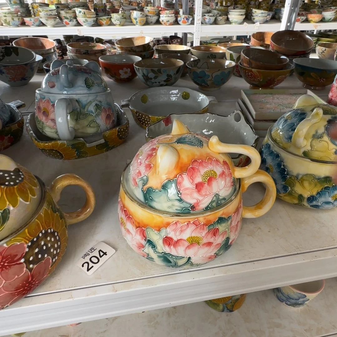 景德镇釉下彩陶瓷（微瑕慎拍）