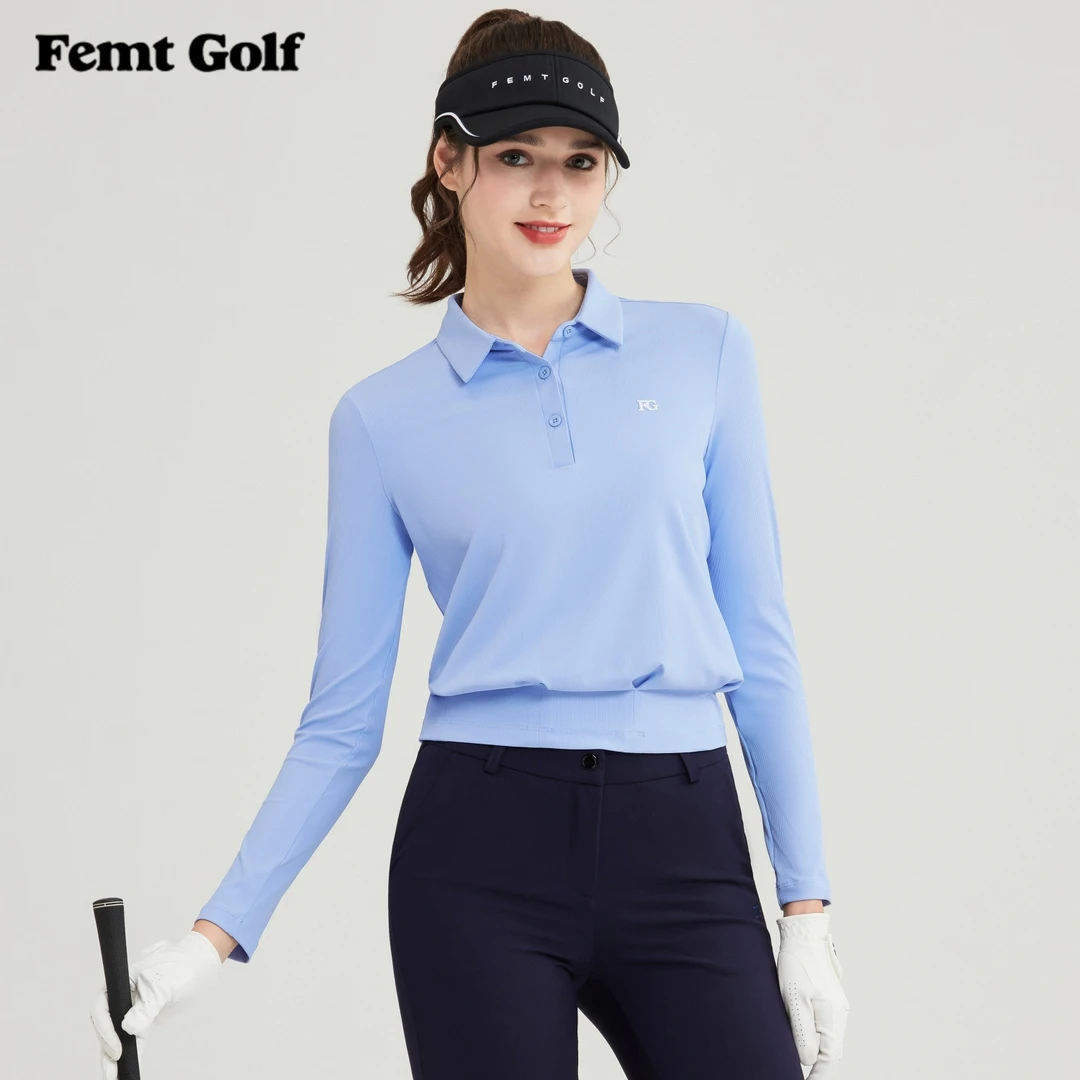 Femt Golf/Femt Golf高尔夫时尚简约女士长袖速干T恤衫GOLF球上衣