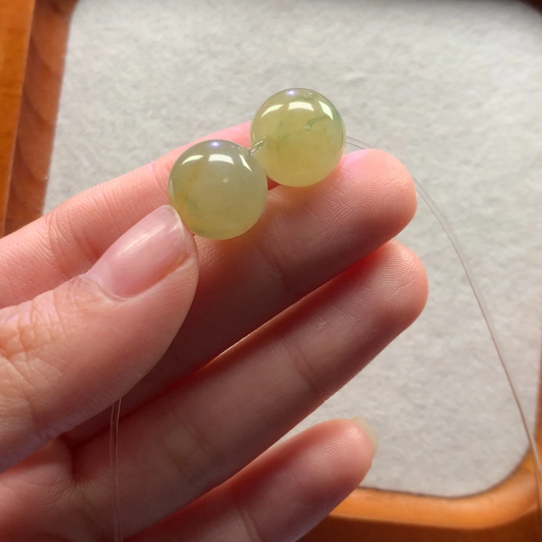 翡翠未镶嵌手链13mm