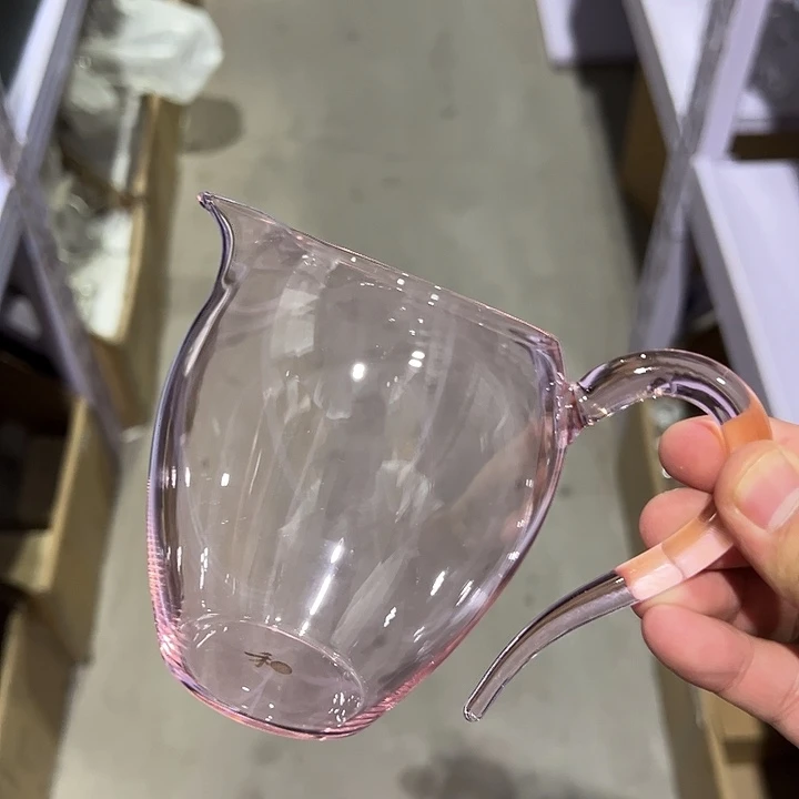 怡然公道杯 全粉色