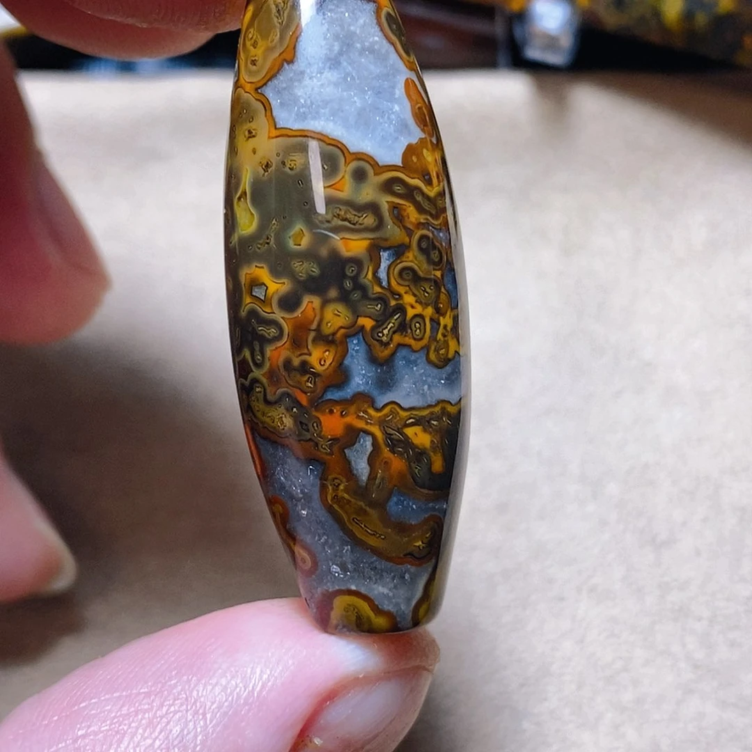 未镶嵌颈饰玛瑙/玉髓放**刀