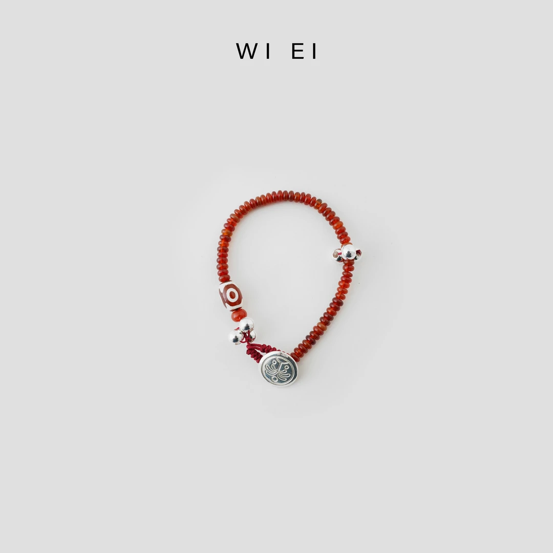 《WI EI》轻奢工艺 设计师简约手链 9G018