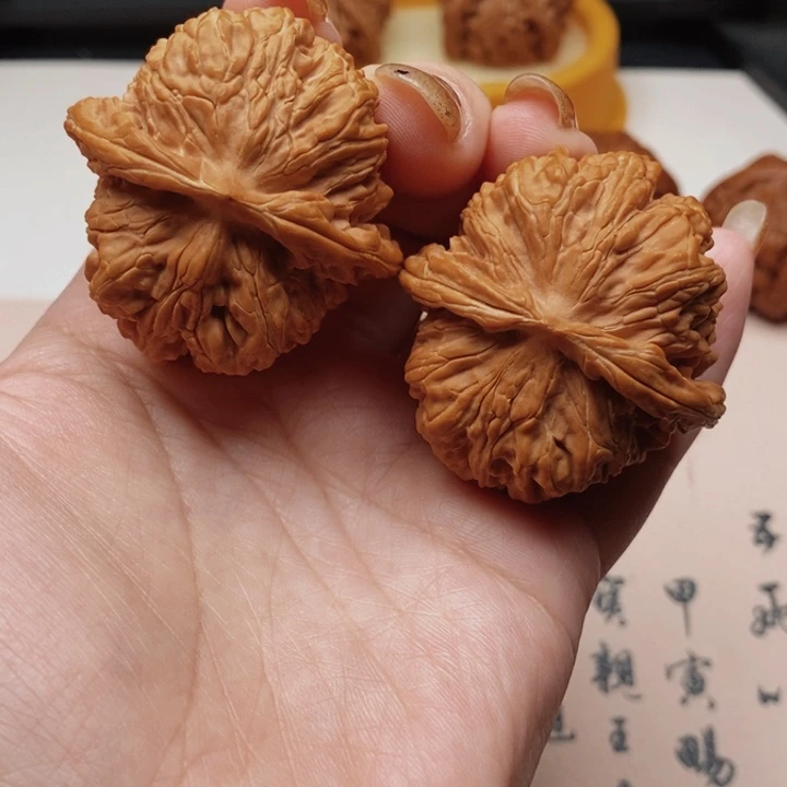 把件文玩核桃四喜楼42