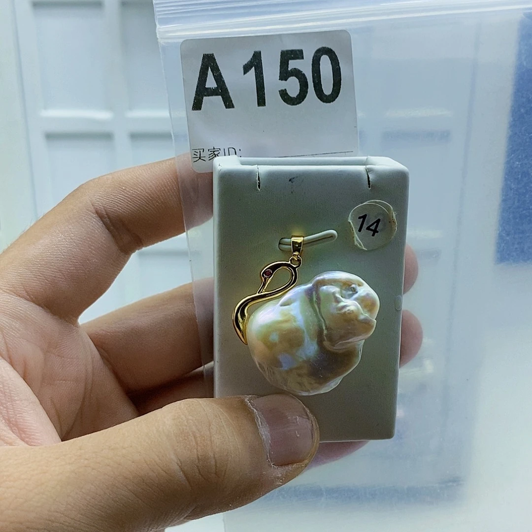 合金淡水珍珠颈饰