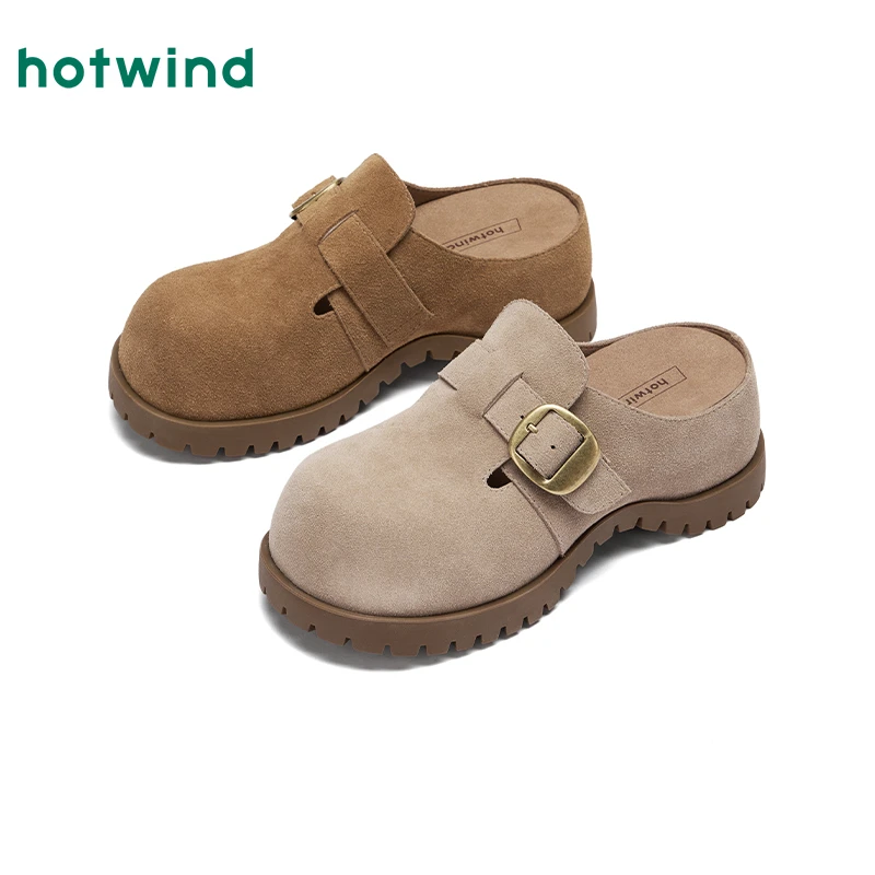 热风2025年春季新款女士时尚休闲鞋H15W25118