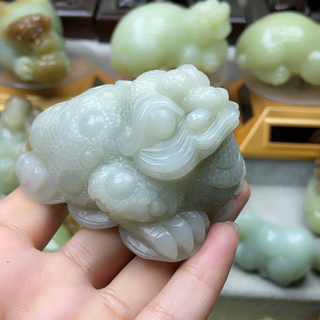 【闪购商品】和田玉未镶嵌挂件毛***仰