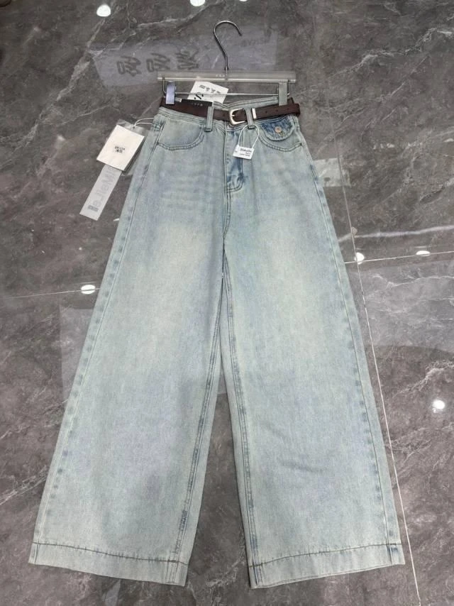 粉丝福利思美乐百搭简约韩版牛仔裤89553