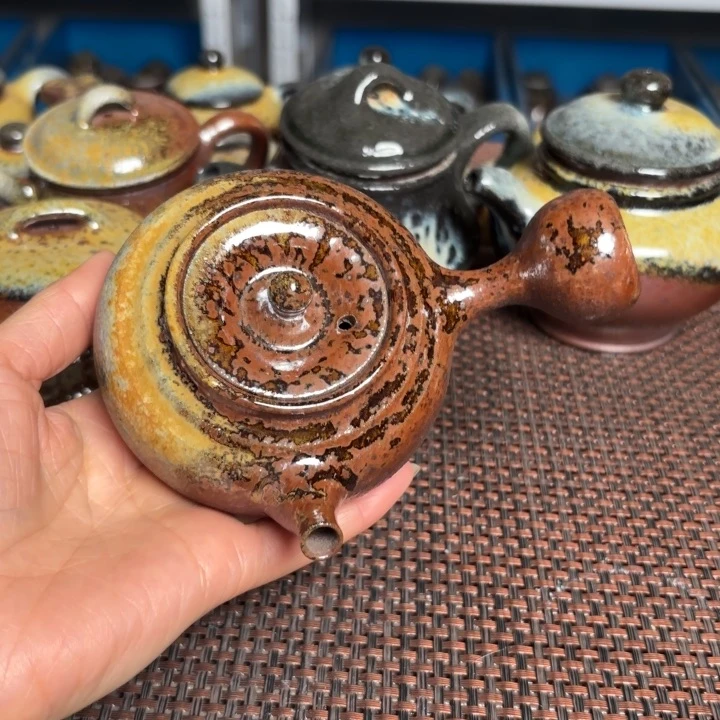 茶杯紫砂段泥侧把180 C