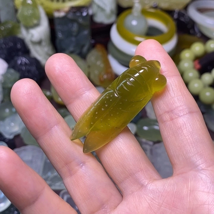 岫玉未镶嵌岫岩挂件