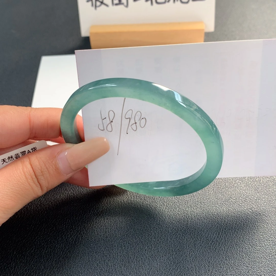 翡翠未镶嵌手镯天然翡翠