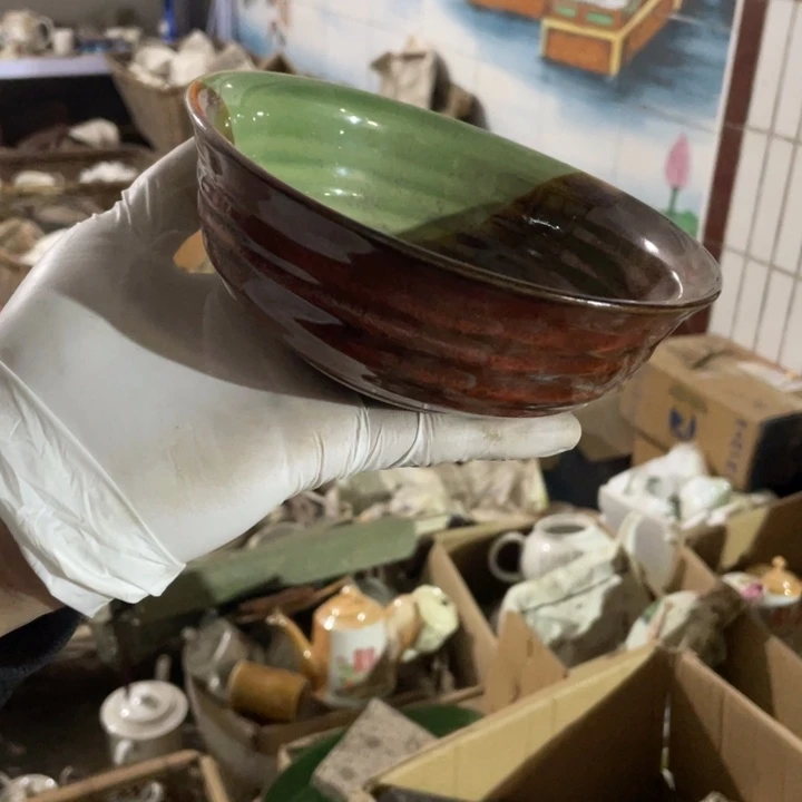 紫砂茶壶陶瓷艺术摆件