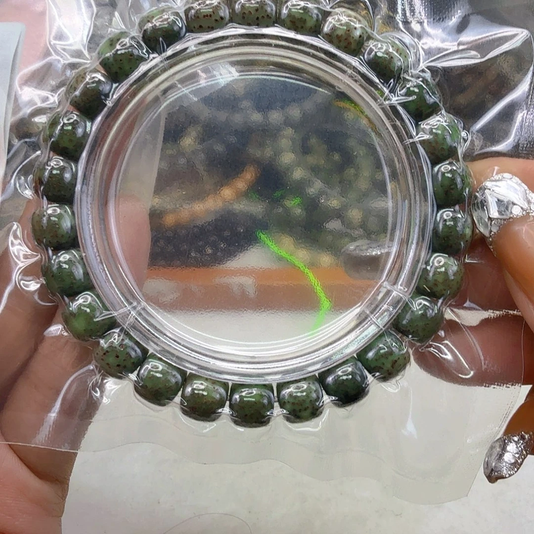 手串星月菩提4灭火绿星月菩提98桶单圈