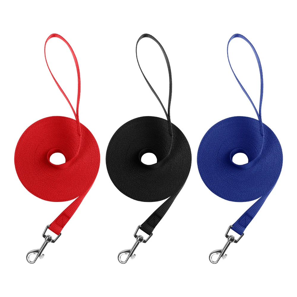 牵引绳10米20米训犬牵引绳追踪狗狗带加长遛狗绳牵引追踪猫咪