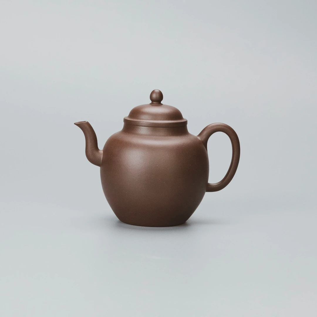 陈宏伟 宫灯 紫泥 200cc 甲辰年（2024年）作品 全手工 紫砂壶