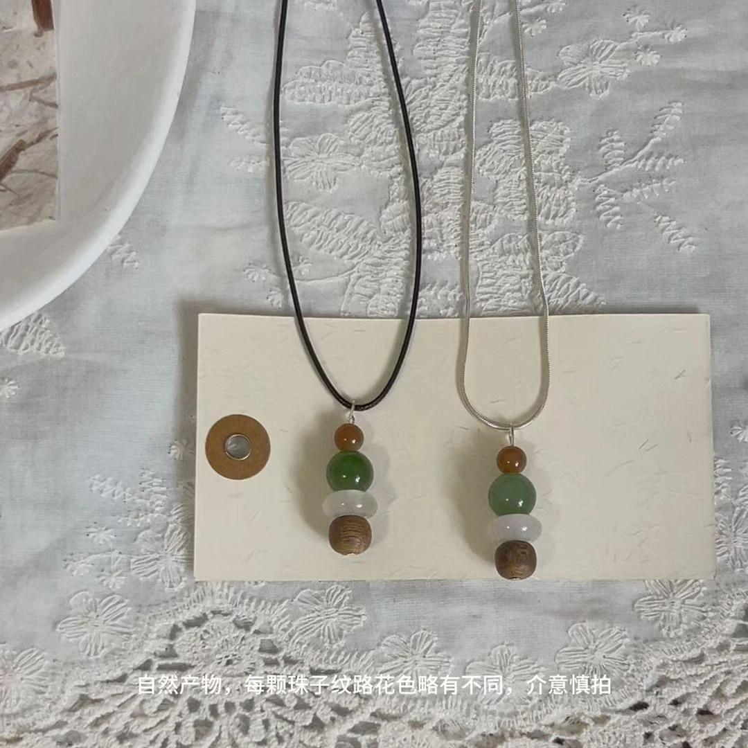 链子925银 JIUJIU【空灵】手工时尚百搭精美气质复古简约素款0508