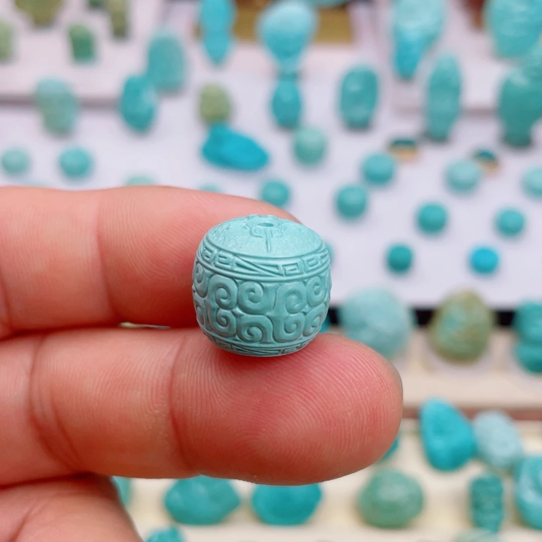 绿松石未镶嵌吊坠(不含链)