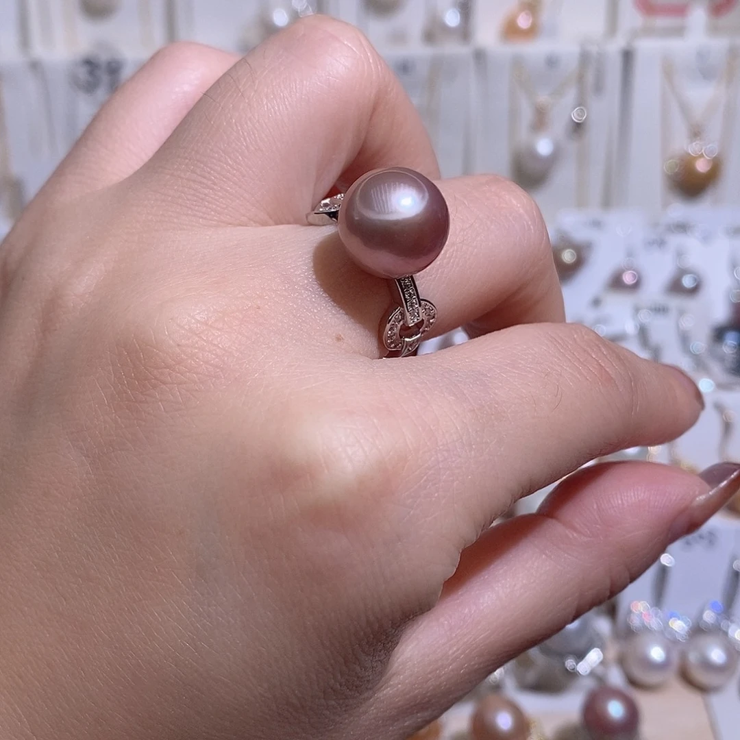 戒指淡水珍珠未镶嵌w12