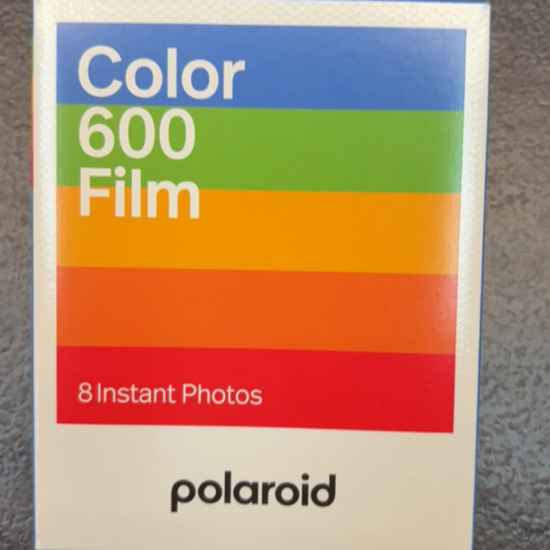 拍立得600film白边彩色复古一次成像相纸