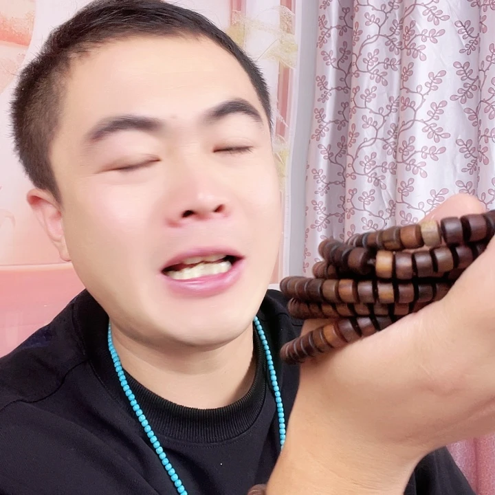 非洲檀香无事牌蚂蚁药沉手链