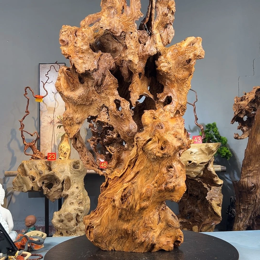 米***】香榧木根雕摆件18181818
