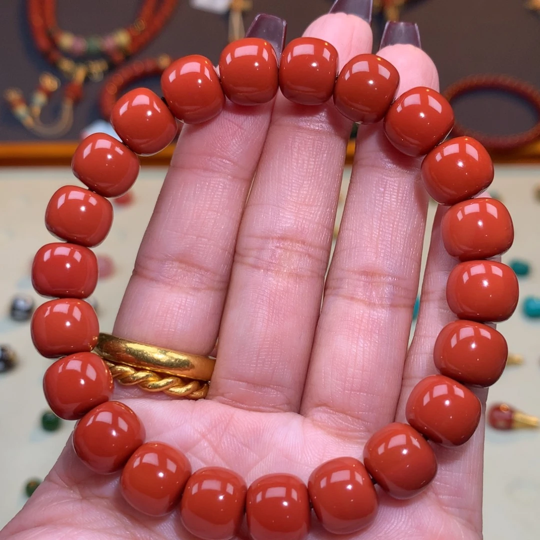 南红玛瑙未镶嵌颈饰