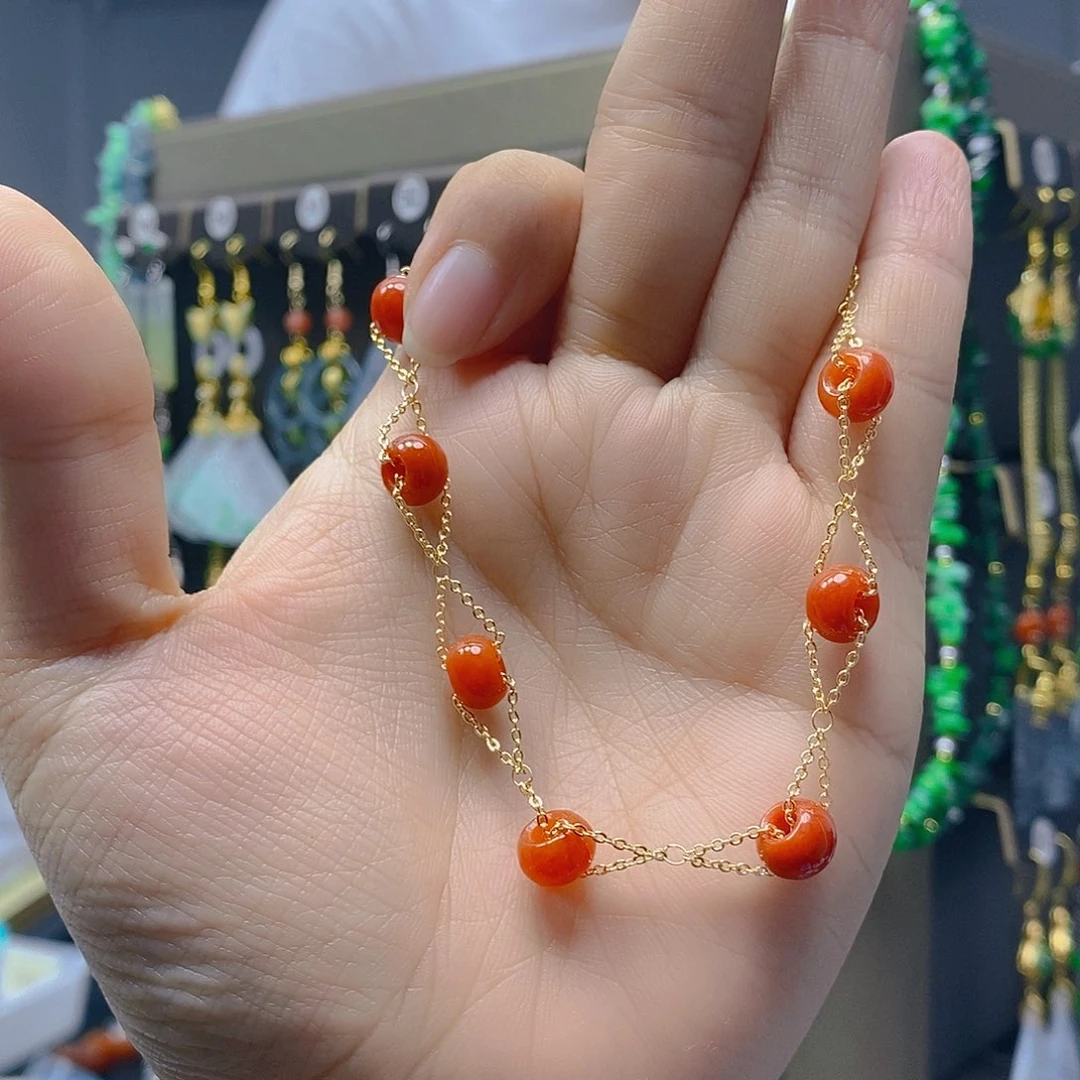 颈饰未镶嵌翡翠翡翠