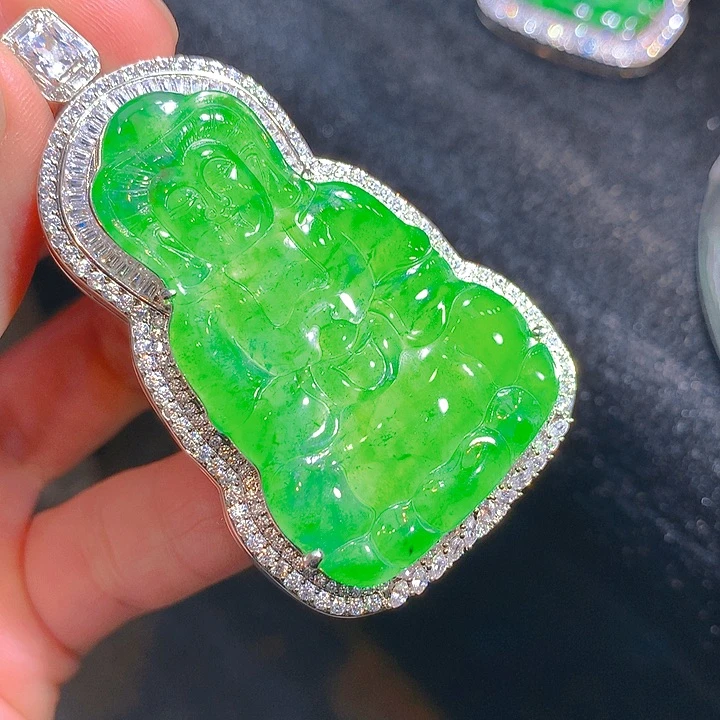 【闪购商品】翡翠颈饰未镶嵌翡翠