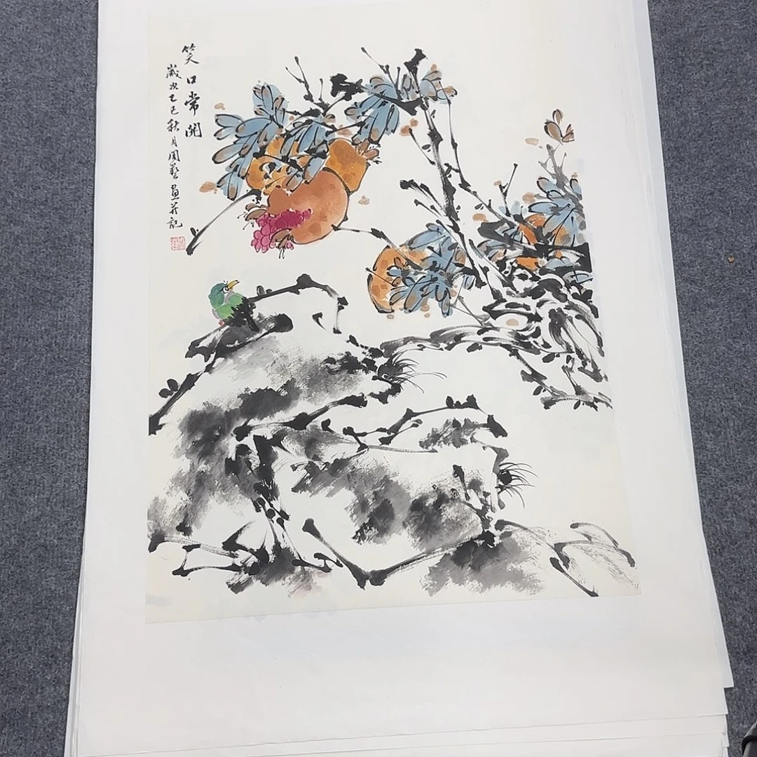 国画68*45纯手绘周艺